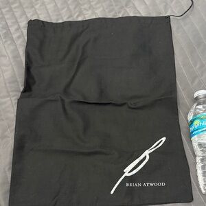 Brian Atwood Black Shoe Bag